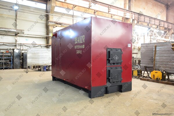 Котел дрова уголь 1.28 МВт