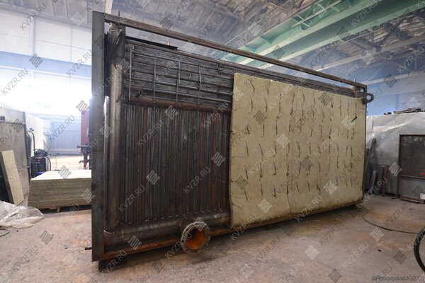 Изготовление промышленного котла КВа-0.8 МВт