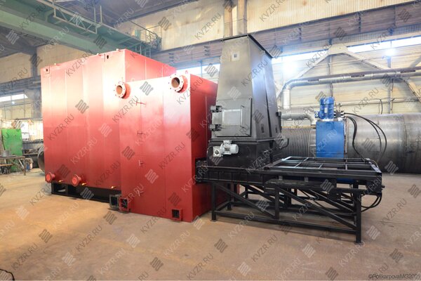 Котел 2000 кВт на щепе твердотопливный